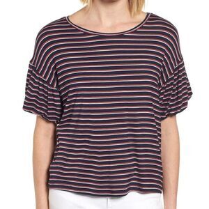 ✨2xHP✨BOBEAU
Knit Bubble Sleeve Tee✨